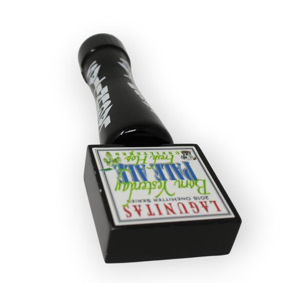 Lagunitas Born Yesterday Pale Ale Craft Draft Beer Tap Handle 2018 OneHitter - Picture 6 of 10